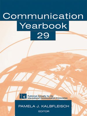 cover image of Communication Yearbook 29